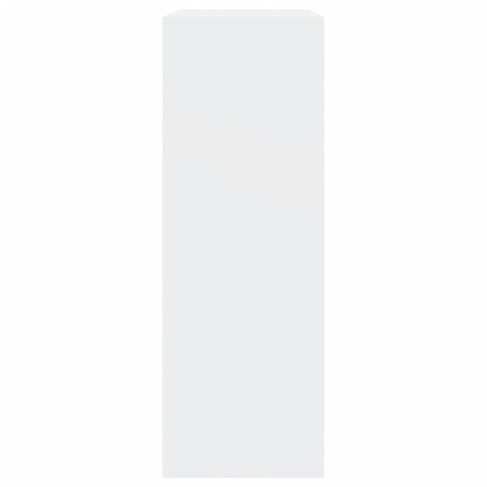 Scarpiera scarpiera mobile portaoggetti ingresso corridoio soggiorno 80 x 34 x 96,5 cm legno composito bianco 02_0021507