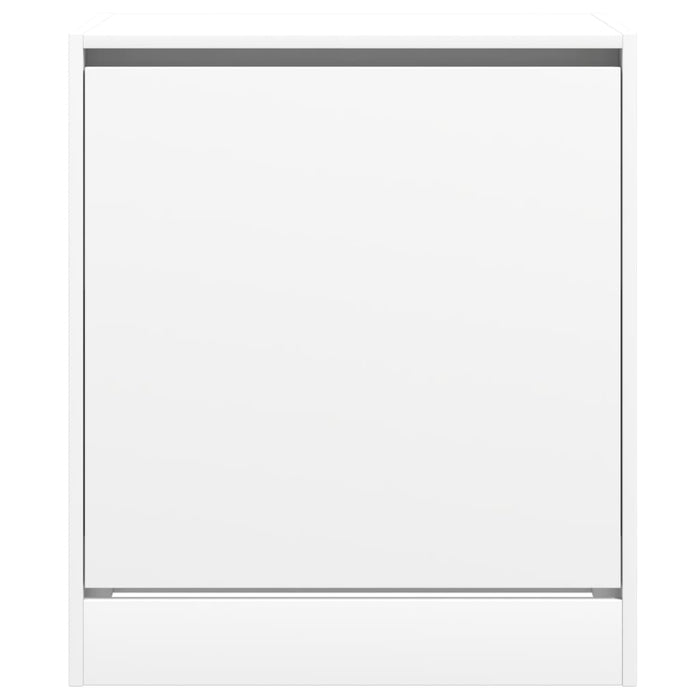 Scarpiera Bianca 60x42x69 cm in Legno Multistrato 839980