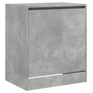 Scarpiera scarpiera mobile portaoggetti ingresso corridoio soggiorno 60 x 42 x 69 cm multistrato grigio 02_0021839