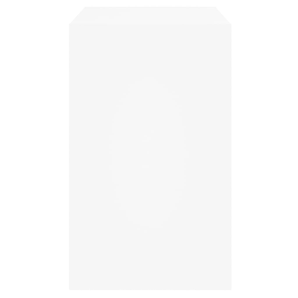 Scarpiera Bianca 80x42x69 cm in Legno Multistrato 840001