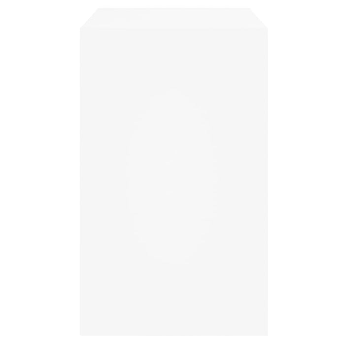 Scarpiera Bianca 80x42x69 cm in Legno Multistrato 840001