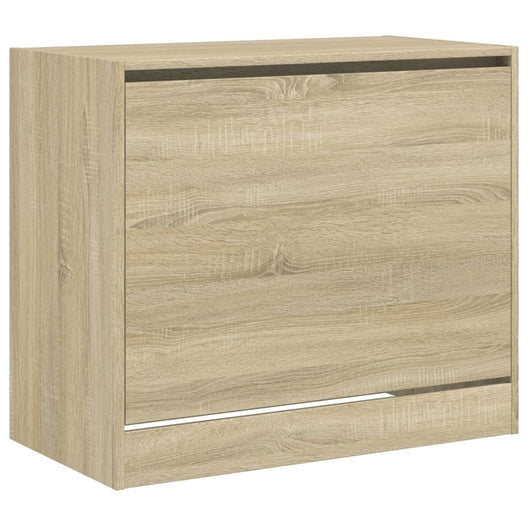 Scarpiera scarpiera mobile portaoggetti ingresso corridoio soggiorno Sonoma 80 x 42 x 69 cm MDF marrone 02_0021739