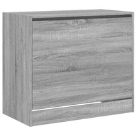 Scarpiera scarpiera mobile portaoggetti ingresso corridoio soggiorno Sonoma 80 x 42 x 69 cm multistrato grigio 02_0022104