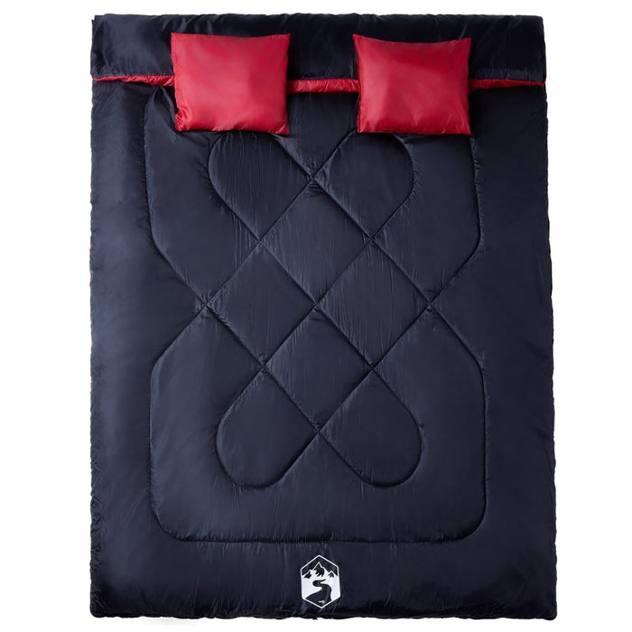 Sacco Pelo Doppio Campeggio con Cuscini per Adulti 3-4 Stagioni 94450