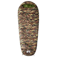 Sacco a Pelo Mummia da Campeggio per Adulti 3 Stagioni 94477