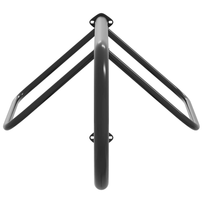 Portasella da Parete Nero in Ferro 172428