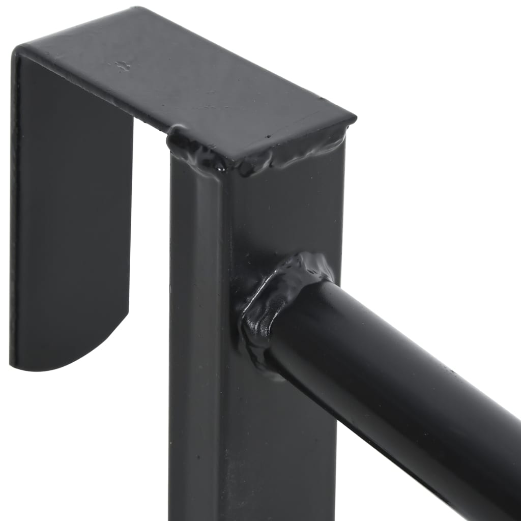 Portasella con Gancio per Briglia a Braccio Singolo Nero Ferro 172432