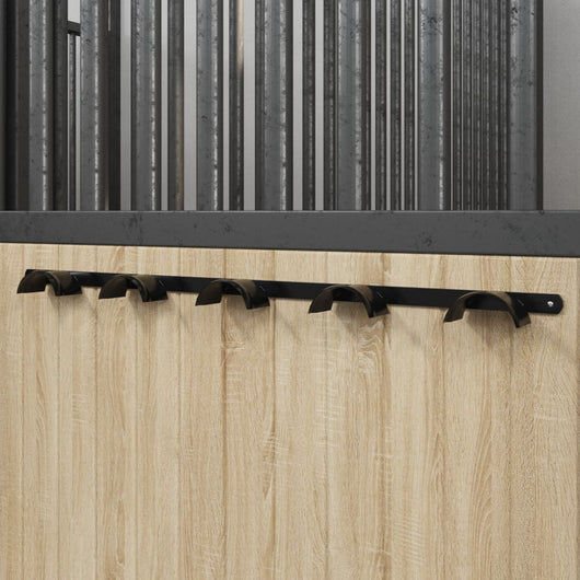 Gancio per Briglia per 5 Briglie Nero in ferro 172447