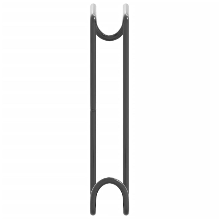 Supporti Briglie 3 pz in Acciaio Nero