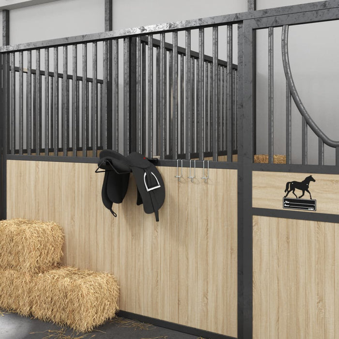 Gancio per Secchio Portatile Argento in Acciaio Zincato