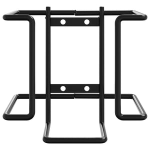 Supporto per Sale da Leccare Nero in Acciaio