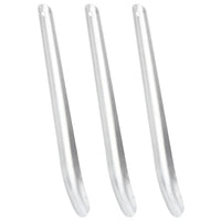 Raschietti per Sudore Cavallo 3 pz Argento in Alluminio