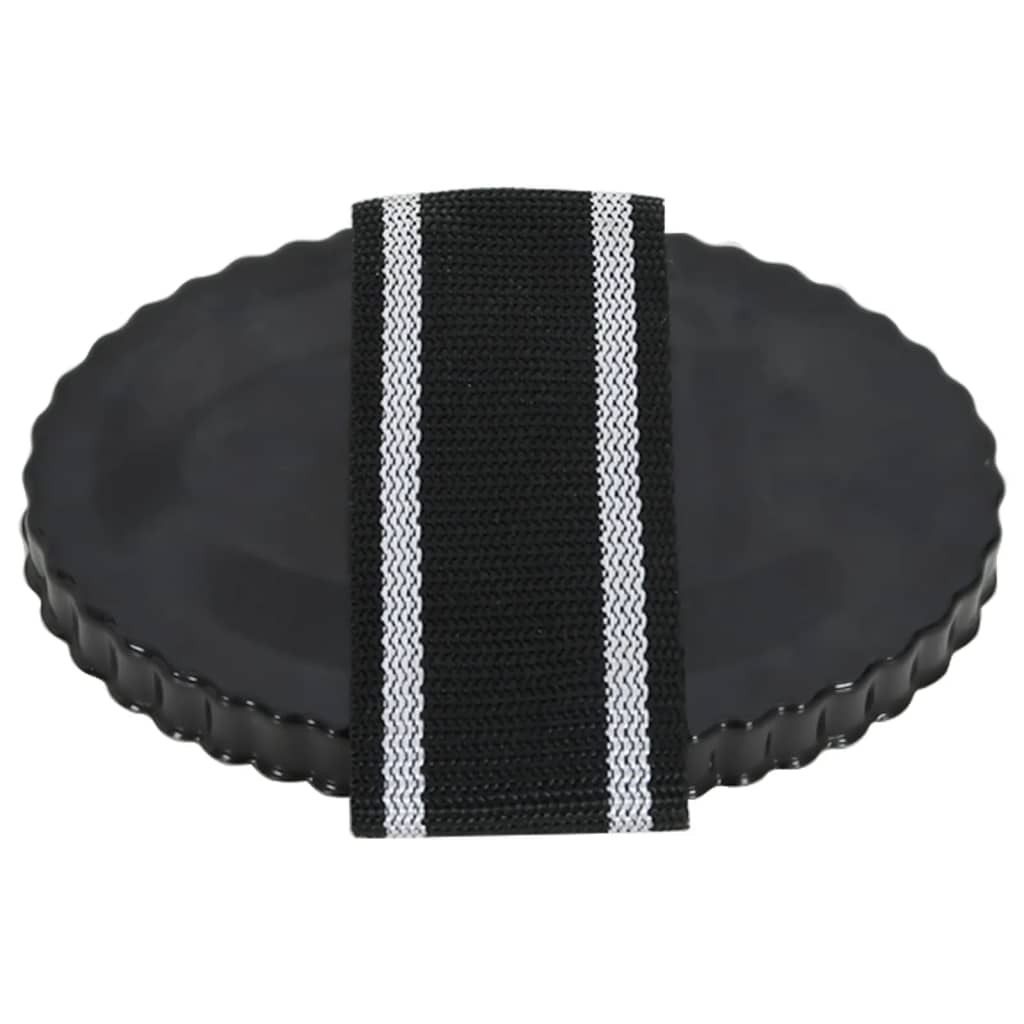 Striglie 3 pz Nere in Acciaio 172485