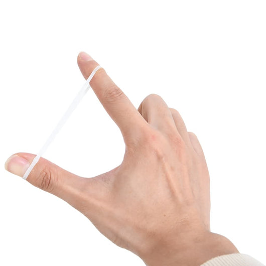 Elastici per Trecce Cavallo 2500 pz Bianchi in Silicone 172495