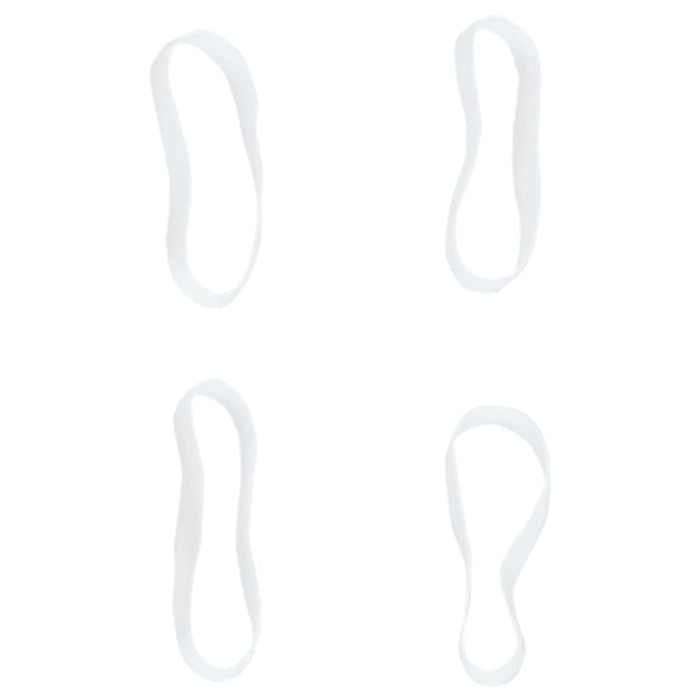 Elastici per Trecce Cavallo 2500 pz Bianchi in Silicone