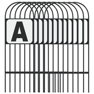 Marcatori da Dressage 12 pz in Acciaio 172499