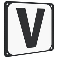 Lettere Arena da Dressage 12 pz in Acciaio