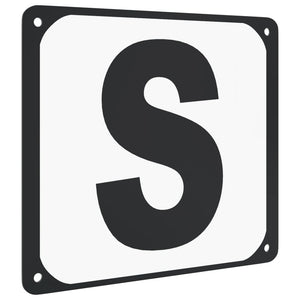 Lettere Arena da Dressage 12 pz in Acciaio