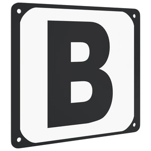 Lettere Arena da Dressage 12 pz in Acciaio