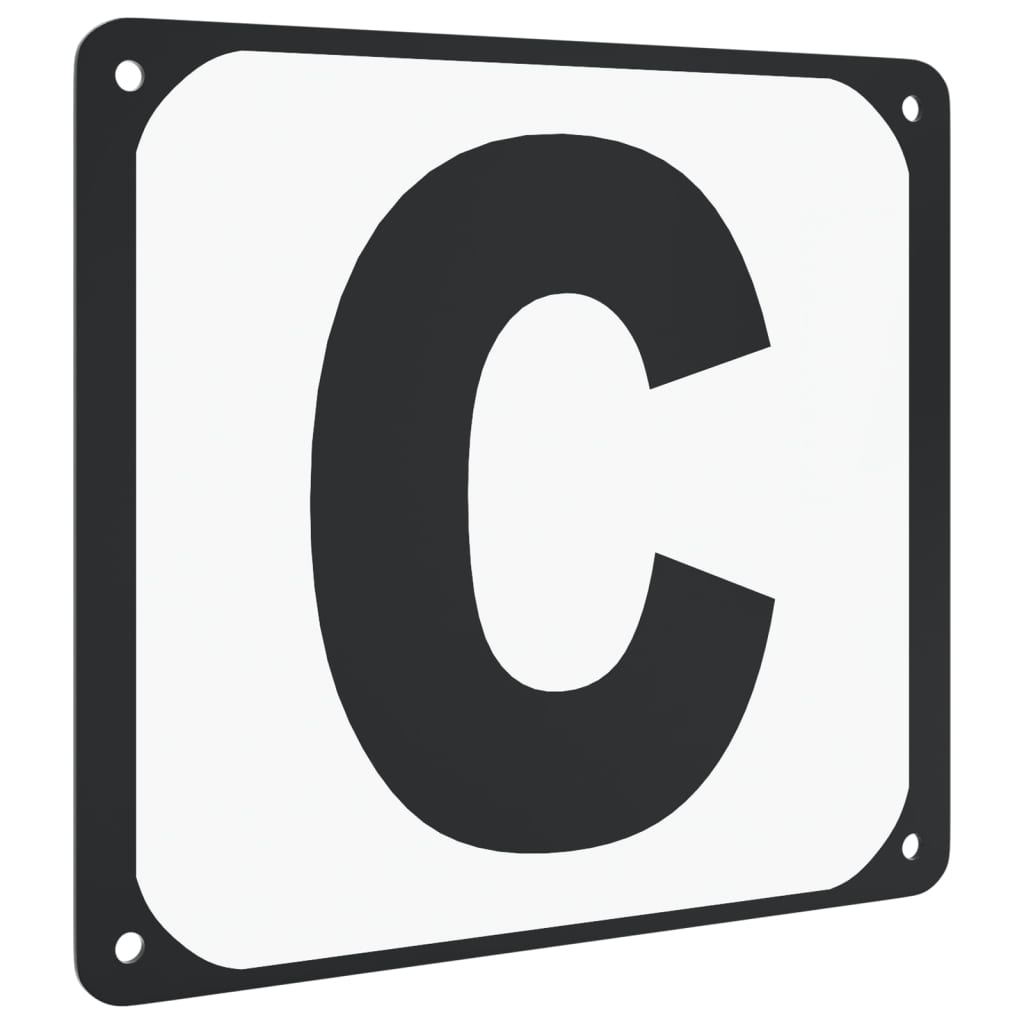 Lettere Arena da Dressage 12 pz in Acciaio