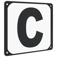 Lettere Arena da Dressage 12 pz in Acciaio