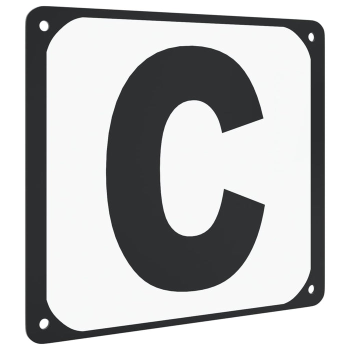 Lettere Arena da Dressage 12 pz in Acciaio