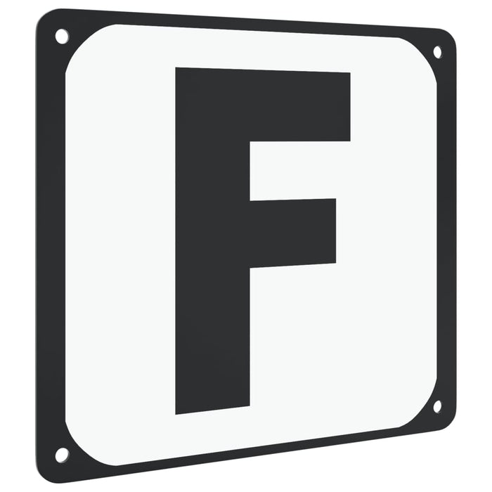 Lettere Arena da Dressage 12 pz in Acciaio