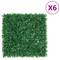 Recinzione Foglie Arbusti ArtificialiÂ 6 pz Verde 50x50 cmcod mxl 92067