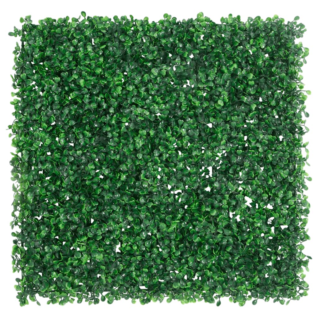 Recinzione Foglie Arbusti ArtificialiÂ 24 pz Verde 50x50 cmcod mxl 116055