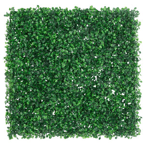 Recinzione Foglie Arbusti Artificiali 24 pz Verde 50x50 cm 366635