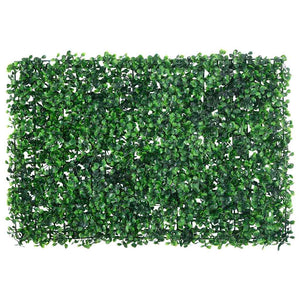 Recinzione Foglie Arbusti Artificiali 6 pz Verde 40x60 cm 366636