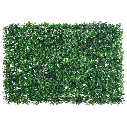 Recinzione Foglie Arbusti Artificiali 6 pz Verde 40x60 cm 366636