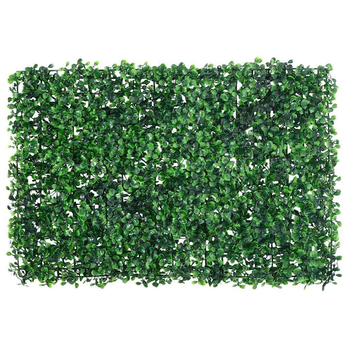 Recinzione Foglie Arbusti Artificiali 6 pz Verde 40x60 cm 366636
