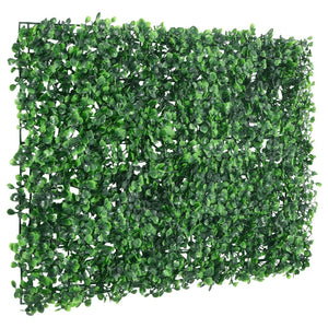 Recinzione Foglie Arbusti Artificiali 6 pz Verde 40x60 cm 366636