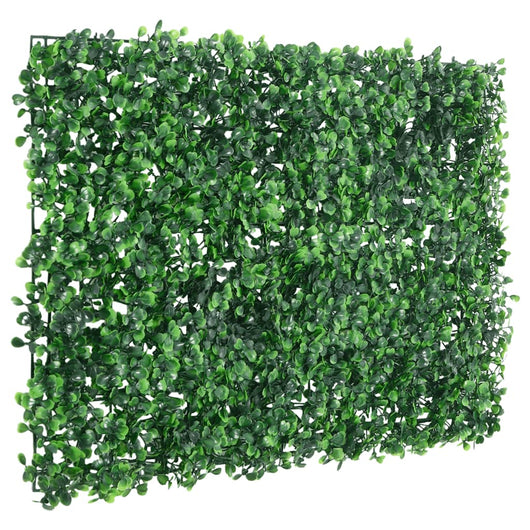 Recinzione Foglie Arbusti Artificiali 6 pz Verde 40x60 cm 366636