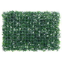 Recinzione Foglie Arbusti Artificiali 6 pz Verde 40x60 cm 366636