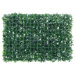 Recinzione Foglie Arbusti Artificiali 6 pz Verde 40x60 cm 366636