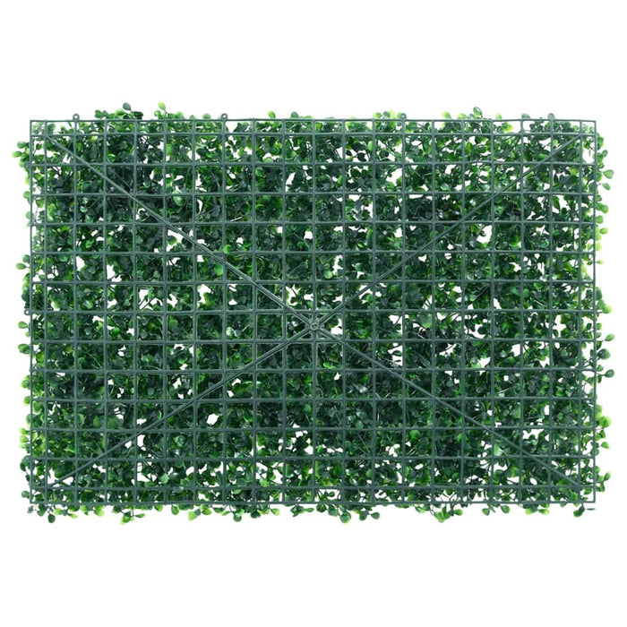 Recinzione Foglie Arbusti Artificiali 6 pz Verde 40x60 cm 366636