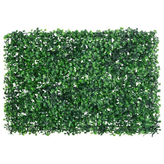 Â Recinzione Foglie Arbusti ArtificialiÂ 24 pz Verde 40x60 cmcod mxl 116053