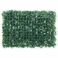 Recinzione Foglie Arbusti Artificiali 24 pz Verde 40x60 cm 366637