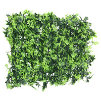 Recinzione Foglie Artificiali 6 pz Verde 40x60 cm 366644