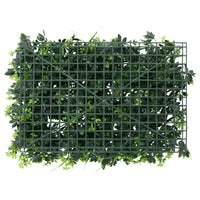  Recinzione Foglie Artificiali 6 pz Verde 40x60 cm