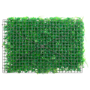 Recinzione Foglie Felce Artificiali 24 pz Verde 40x60 cm 366647