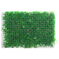   Recinzione Foglie Felce Artificiali 24 pz Verde 40x60 cm