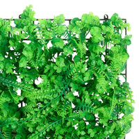 Recinzione Foglie Felce Artificiali 24 pz Verde 40x60 cm 366647