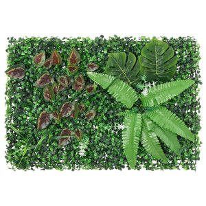 Â Recinzione Piante ArtificialiÂ 24 pz Verde 40x60 cmcod mxl 113003