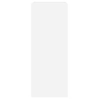 Scarpiera con 2 Cassetti Ribaltabili Bianca 60x42x108 cm 3214385