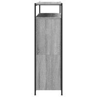 Scarpiera 4 Cassetti Ribaltabili Grigio Sonoma 100x34x112 cm 3214416