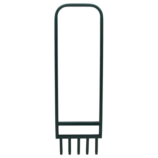 Aeratore Prato 5 Denti Cavi Acciaio Verniciato a Polvere Verde 156040