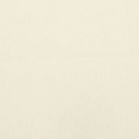 Cuscini per Sedia con Schienale Alto 2 pz Crema Tessuto Oxford 377608